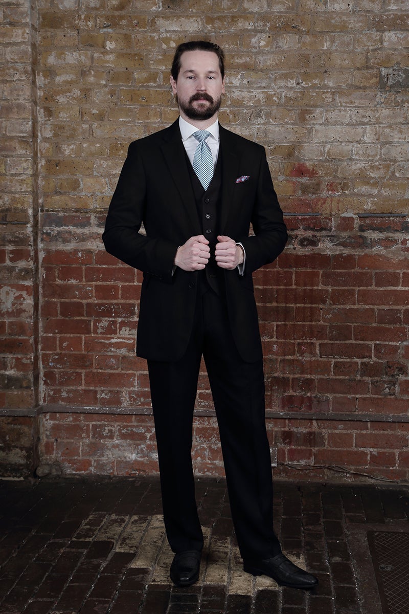 Bamboo Trousers in Black