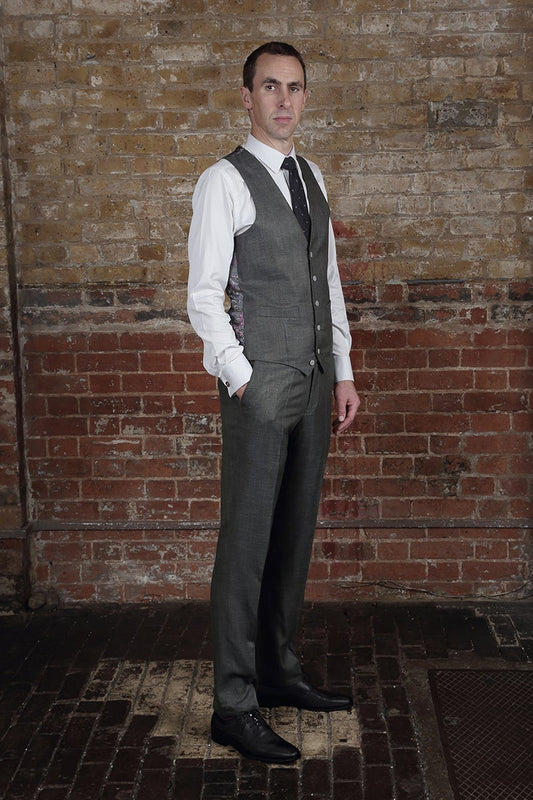 Bamboo Waistcoat in Green