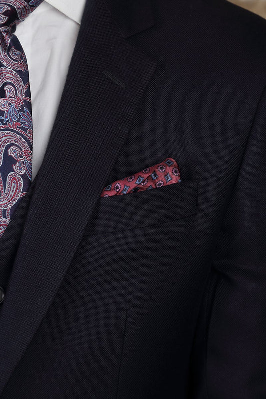 Bamboo Jacket in Navy Blue