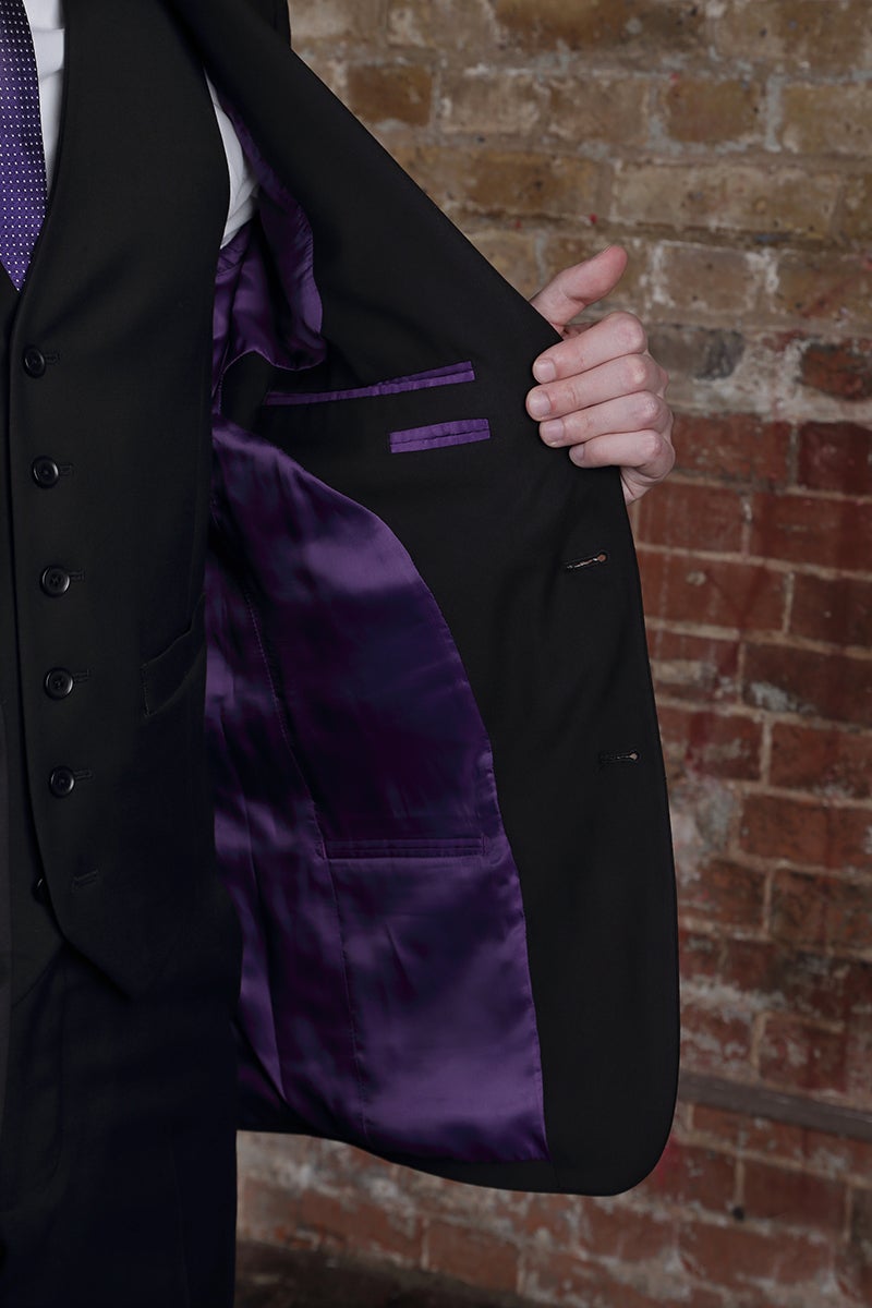 Eco Cloth Jacket in Black