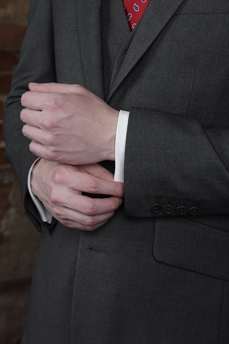Eco Cloth Suit in in Grey