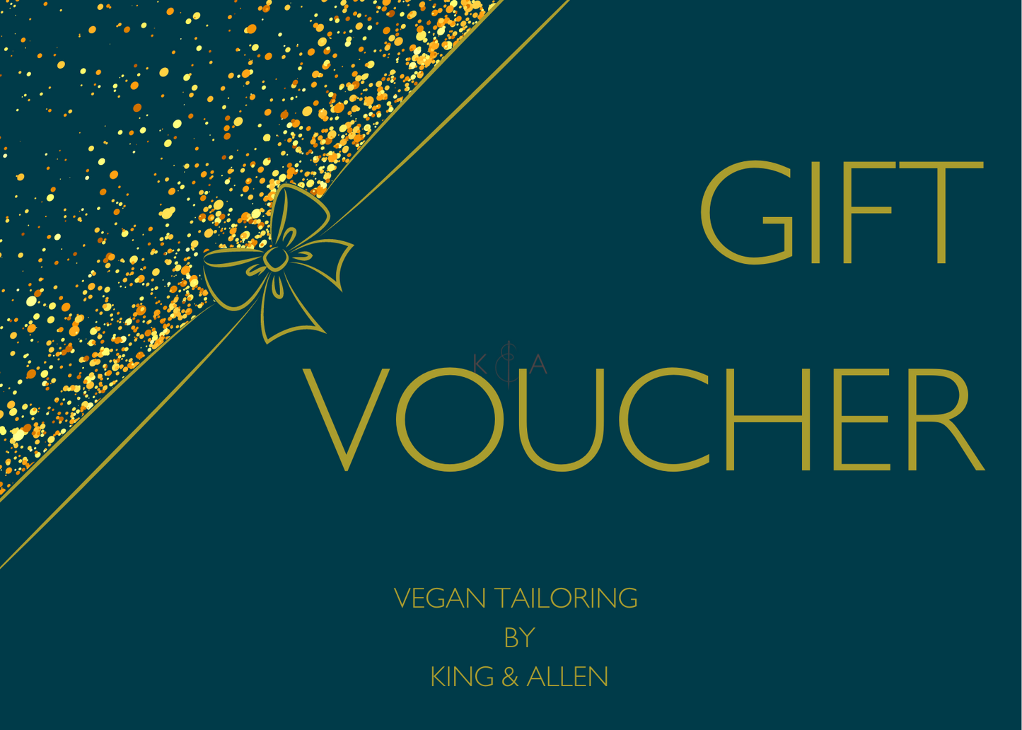 Vegan Tailoring Gift Voucher